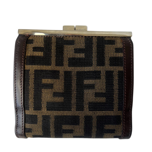 FENDI - Zucca Canvas Wallet