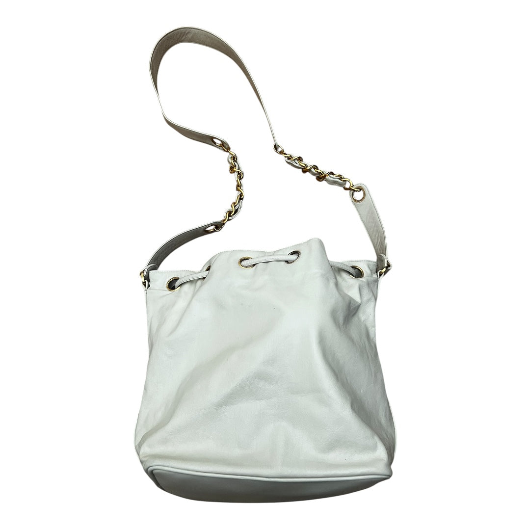 Chanel Vintage Drawstring Bucket Shoulder Bag