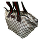 GUCCI GG Canvas Tote with Sherry Line Web Straps