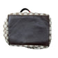 GUCCI GG Canvas Tote with Sherry Line Web Straps