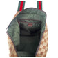 GUCCI GG Canvas Tote with Sherry Line Web Straps