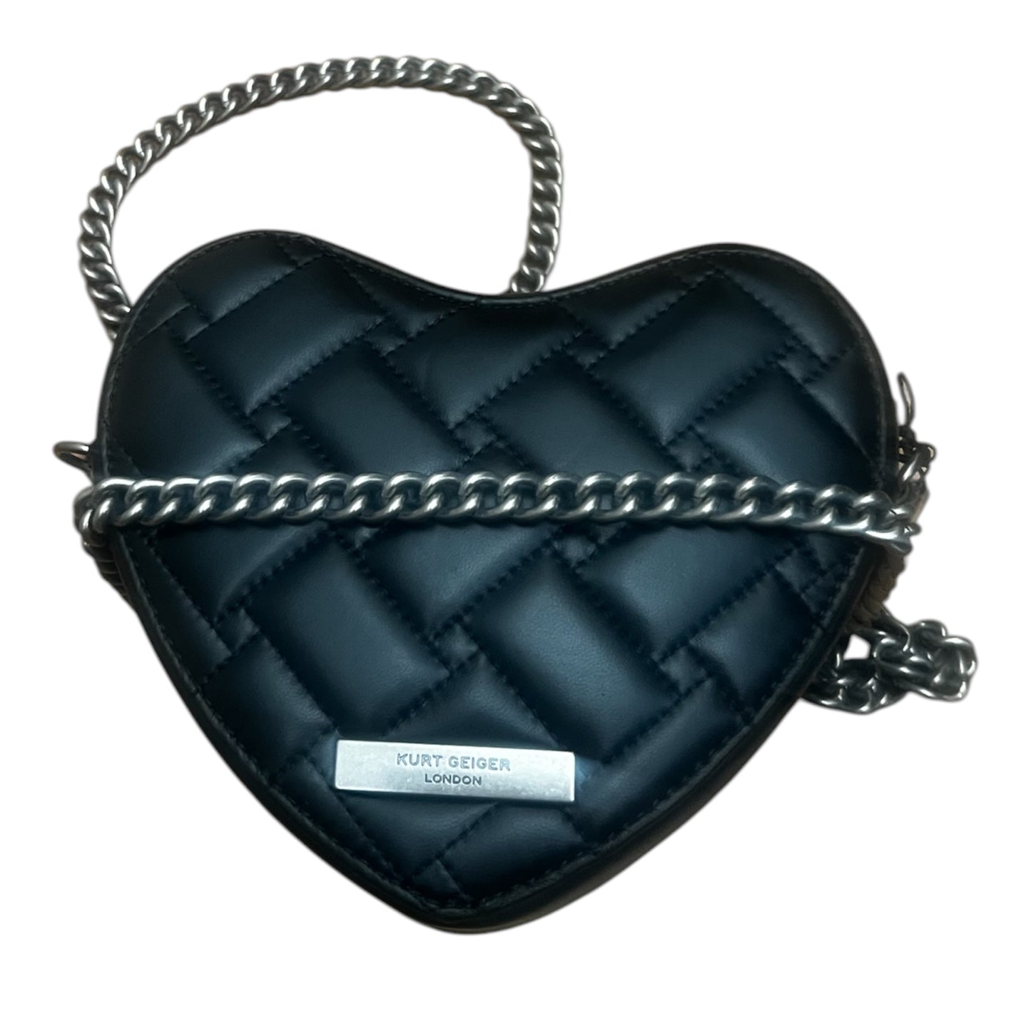 Kurt Geiger Kensington Heart Quilted Leather Bag