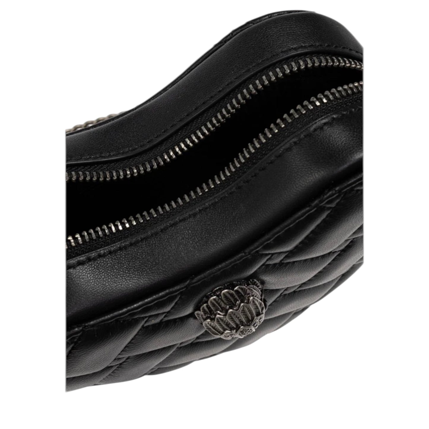 Kurt Geiger Kensington Heart Quilted Leather Bag