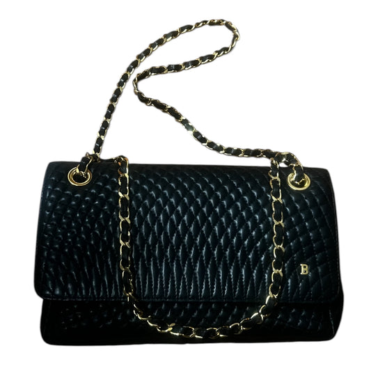 Bally Quilted Double Chain Shoulder Bag