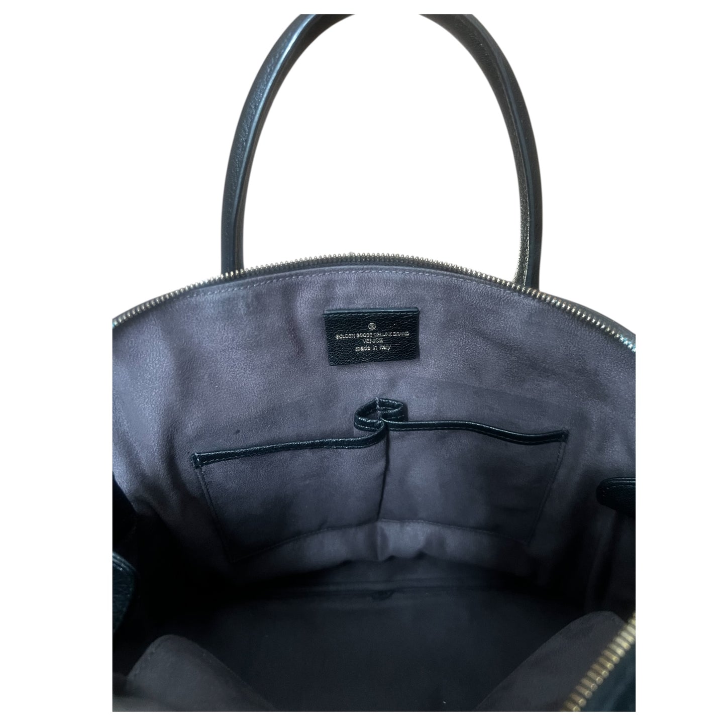 Golden Goose Leather Top Handle Bag