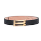 Victoria Beckham Jumbo Dorian Belt - Black