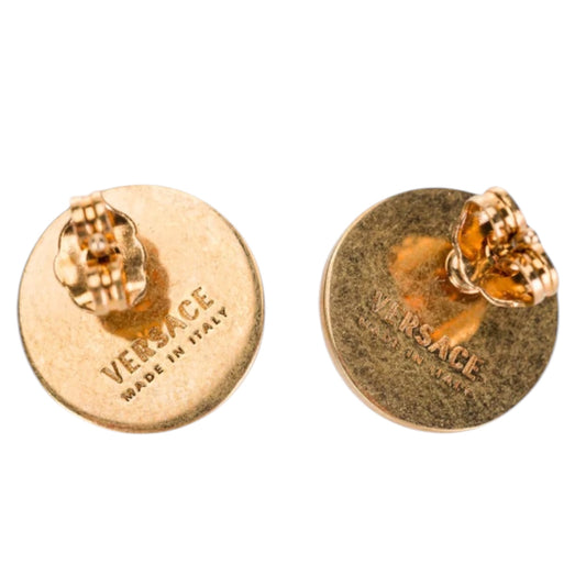 VERSACE Medusa Gold Stud Earring