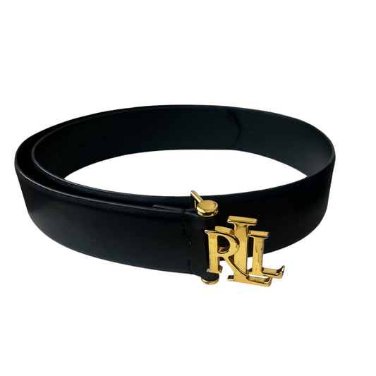 Ralph Lauren Black Leather Belt